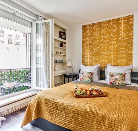 Charming 1Br Apartment With Terrace Le Marais Paris Center 外观 照片